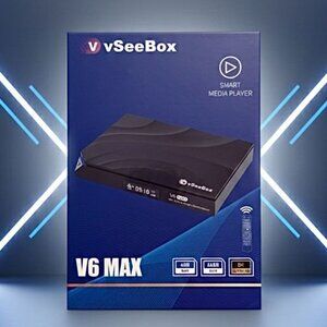 vSeeBox V6 Max Smart Media Player Streaming Box | Authorized Distributor